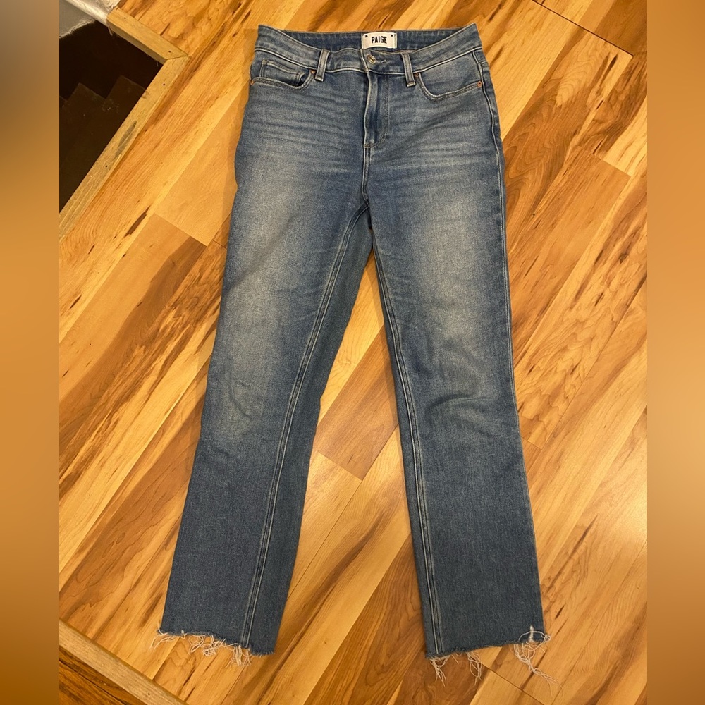 Paige Cindy Straight Leg Jeans